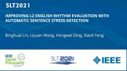 Improving L2 English Rhythm Evaluation With Automatic Sentence Stress Detection