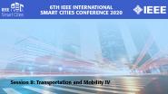 Session 8: Transportation and Mobility IV
