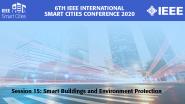 Session 15: Smart Buildings and Environment Protection