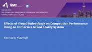 Effects of Visual Biofeedback on Competition Performance Using an Immersive Mixed Reality System