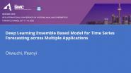 Deep Learning Ensemble Based Model for Time Series Forecasting across Multiple Applications