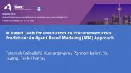 AI Based Tools for Fresh Produce Procurement Price Prediction: An Agent Based Modeling (ABA) Approach