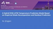 A Hybrid SVM-LSTM Temperature Prediction Model Based on Empirical Mode Decomposition and Residual Prediction