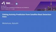 Fishing Activity Prediction from Satellite Boat Detection Data