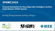 Channel Estimation for Reconfigurable Intelligent Surface Aided Massive MIMO System