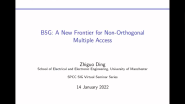 SPCC SIG Virtual Seminar: Recent Advances in Non-Orthogonal Multiple Access in 6G Wireless Networks  