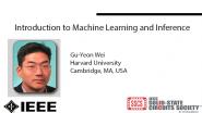 Introduction to Machine Learning and Inference