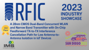 A 28nm CMOS Dual Band Concurrent WLAN and Narrow Band Transmitter with On-chip Feedforward TX-to-TX Interference Cancellation Path for Low Antenna-to-Antenna Isolation in IoT Devices