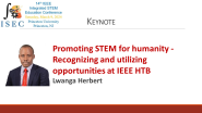 IEEE Integrated STEM Education Conference 2024 Keynote: Lwanga Herbert