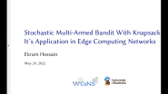 Stochastic Multi-Armed Bandit With Knapsack & Distributing AP/Server Selection Problem