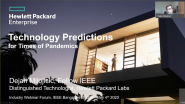 Technology Predictions for Times of Pandemics