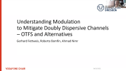 Understanding Modulation to Mitigate Doubly Dispersive Channels â€“ OTFS & Alternatives