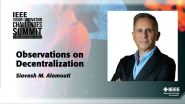 Siavash Alamouti - Web3 & Decentralization - IEEE VIC Summit