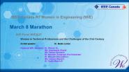 R7 IEEE WIE Global Marathon - Winnie Ye
