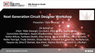 Next Generation Circuit Designer Workshop - IEEE Women In Circuits, SSCS