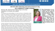 Celebrating International Women's day: Women in Nanotechnology