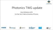 Heterogeneous Integration Roadmap Update: Chapter on Photonics Packaging