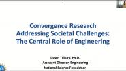 Convergence research addressing societal challenges: The central role of systems and control -WIE ILC 2021