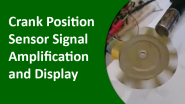 Crank Position Sensor Signal Amplification and Display