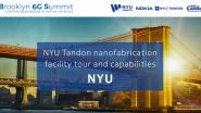 NYU Tandon Nanofabrication Facility Tour and Capabilities - Demo - 2021 B6GS