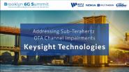 Addressing Sub-Terahertz OTA Channel Impairments- Demo - 2021 B6GS
