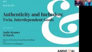 Fostering Authenticity As a Path To Increasing Inclusion -WIE ILC 2021