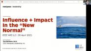 Influence + Impact in the New Normal -WIE ILC 2021