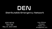 Distributable Emergency Network (Den) | May 2023