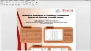 Numerical Simulation of Tunneling Transmission Spectra of Quantum Cascade Lasers