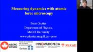 Measuring Dynamics with Atomic Force Microscopy