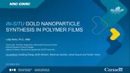 In-Situ Gold Nanoparticle Synthesis in Polymer Films