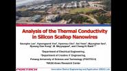 Analysis of the Thermal Conductivity in Silicon Scallop Nanowires