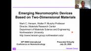 Emerging Neuromorphic Devices Based on Two-Dimensional Materials