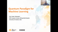 Quantum Paradigm for Machine Learning