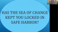 Has the Sea of Change Kept you Locked in Safe Harbor? How to Sail into a Better Future Now!- WIE ILC 2021